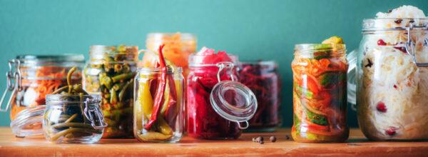 Fermented foods are excellent sources of micronutrients that are inexpensive—whether store-bought or homemade—and easy to store. (j.chizhe/Shutterstock)