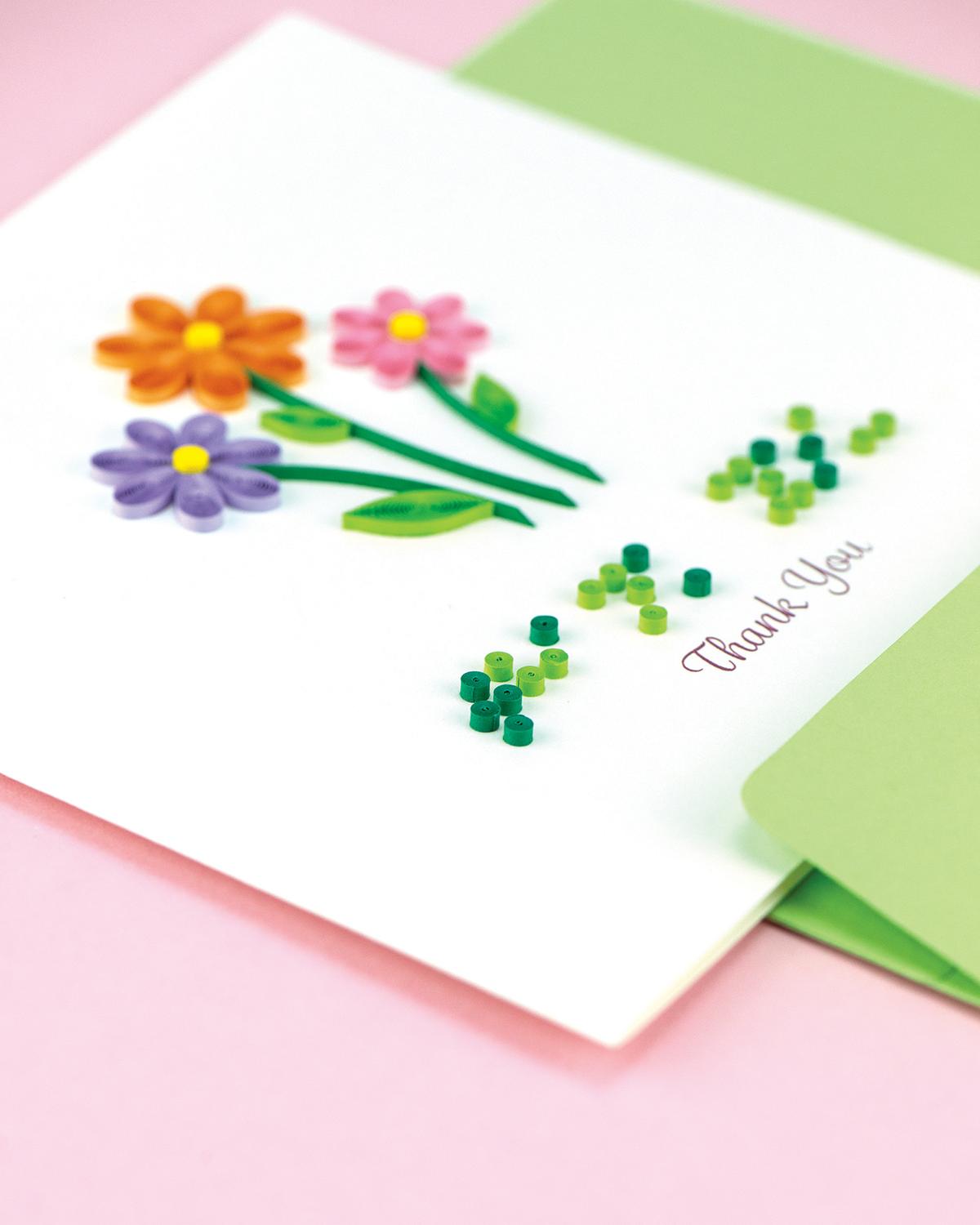 A special braille design from Quilling Card. (Courtesy of Quilling Card)