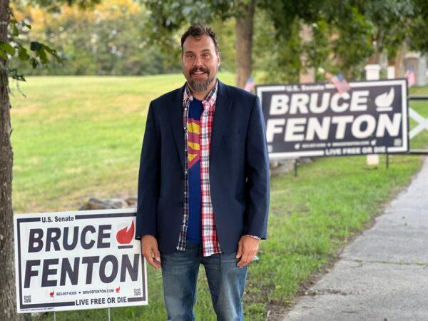  Bruce Fenton, a business owner running for the Senate seat in New Hampshire. (Courtesy of Bruce Fenton for Senate)