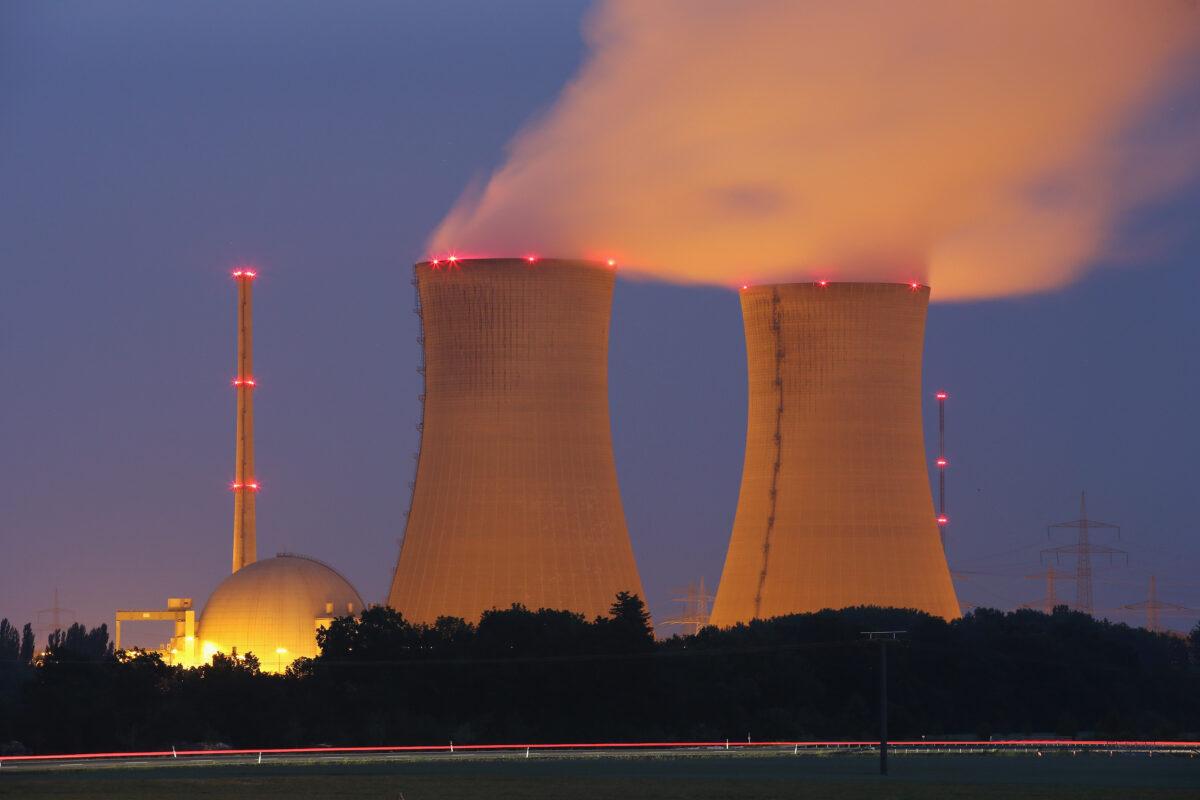 The Grafenrheinfeld plant, which is owned by German utility E.ON and has been in operation since 1981, is scheduled to cease operations. Germany is withdrawing itself from nuclear energy reliance and has established ambitious goals for increasing its capacity of renewable energy sources. Photo taken in 2015. (Sean Gallup/Getty Images)