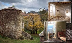 Couple Buy Rundown Medieval Castle in Southern France to Raise Family, Embark on Lifetime Restoration Project