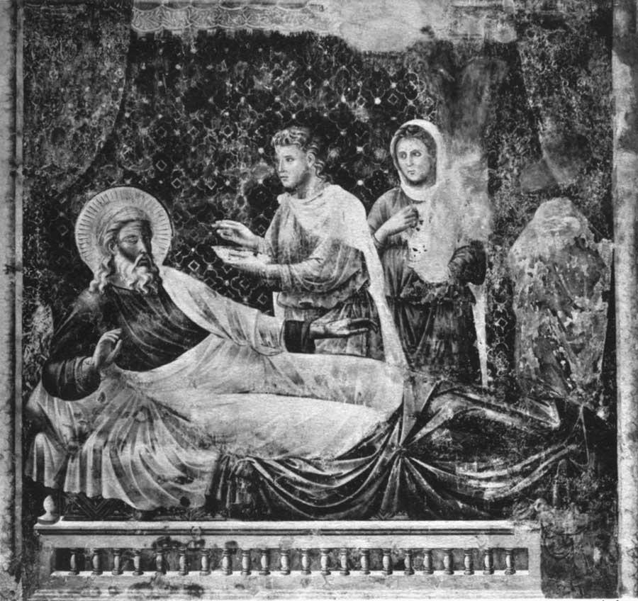 "ISAAC'S BLESSING"<br/>(After the fresco of the Roman School.<br/>Assisi: Upper Church of S. Francesco) (<i>Anderson</i>)
