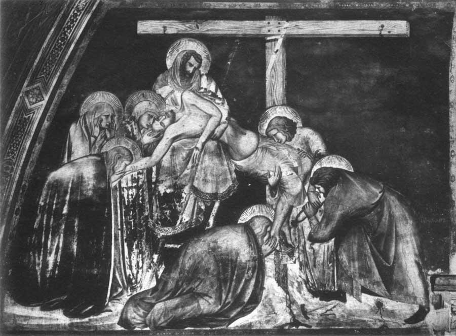 THE DEPOSITION FROM THE CROSS<br/>(After the fresco by Pietro Laurati [Lorenzetti].<br/>Assisi: Lower Church of S. Francesco) (<i>Anderson</i>)