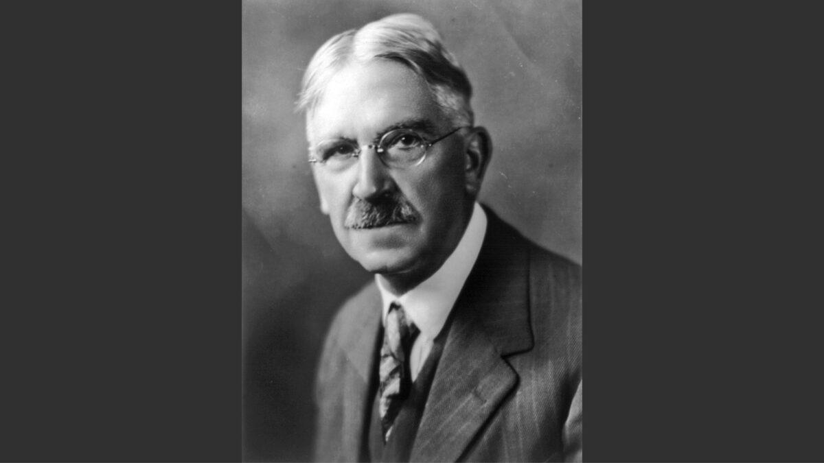 John Dewey. (Hulton Archive/Getty Images)