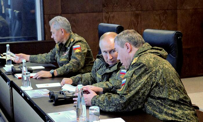 Putin Attends Joint Military Drills With China, Others