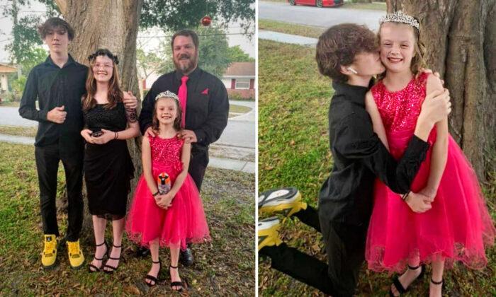 ‘An Outstanding Young Man’: Teen Escorts His Sisters to Daddy-Daughter Dance After Their Dad Passes Away