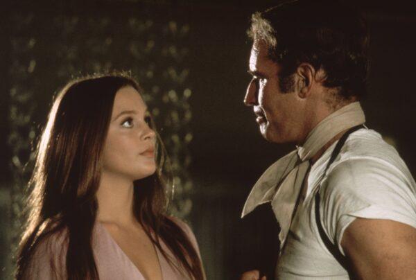 Leigh Taylor-Young as Shirl and Charleston Heston in "Soylent Green."(MovieStillDB)