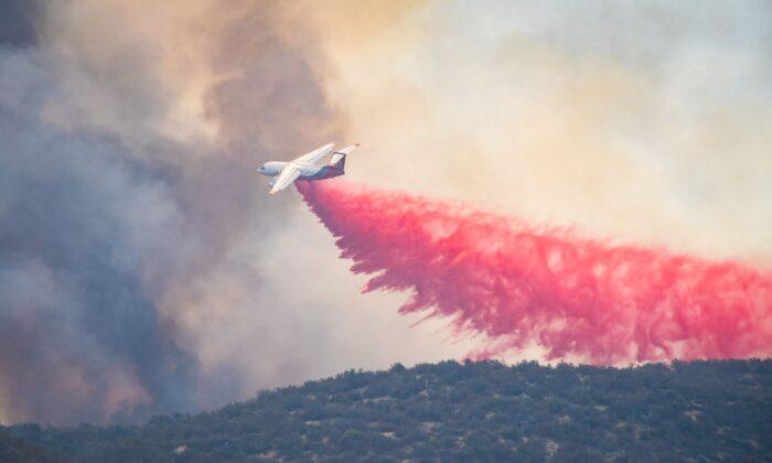 Southern California Wildfire Grows to 4,500 Acres, 5 Percent Contained