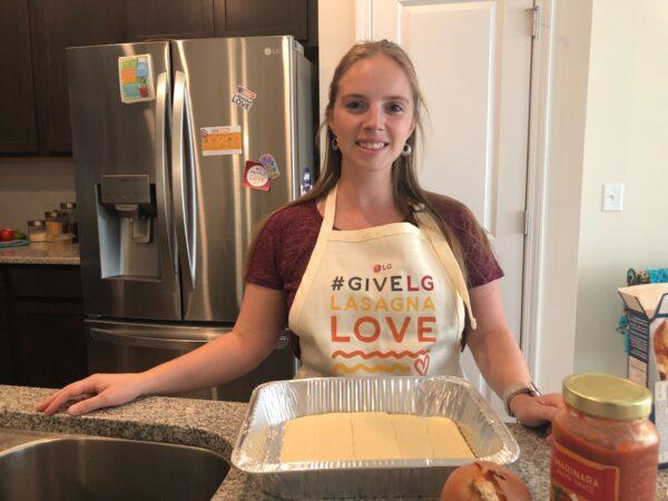 Former mid-Atlantic regional director and current Lasagna Love volunteer chef, Megan Gotimer, of Maryland. (Courtesy of Lasagna Love)