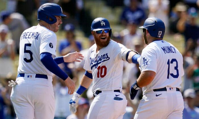 Turners Turn It Around, Dodgers Rally to Beat Giants 7–3