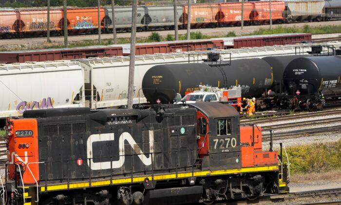 CN Rail Says Anti-Israel Protests Caused ‘Irreparable Harm’ to Freight Lines