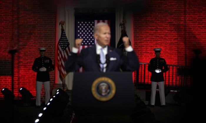 House GOPs ‘Gravely Concerned’ About Military Appearance in Biden’s Campaign Speech