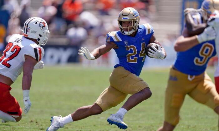 Thompson—Robinson Leads UCLA to 45–17 Win Over Bowling Green