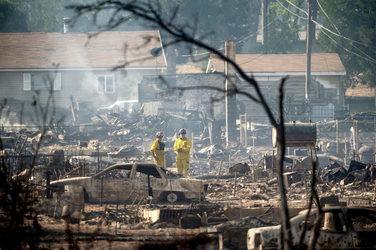 2 Dead in Northern California Wildfire