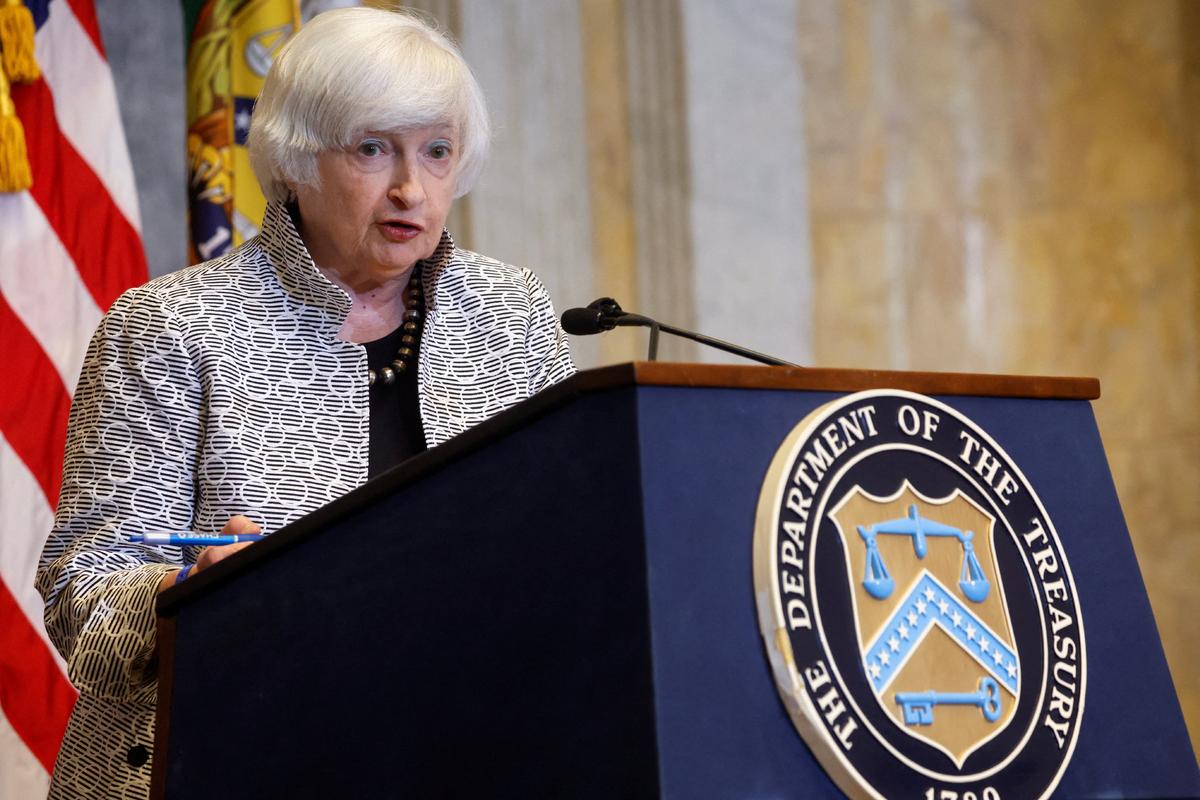 Yellen Says Biden’s Policies Helped US Economy Recover From Pandemic