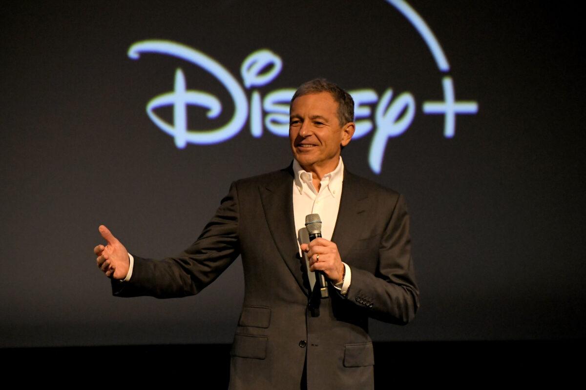 Disney Executive Chairman Bob Iger at a movie launch at El Capitan Theatre in Hollywood, Calif., on Nov. 18, 2021. (Charley Gallay/Getty Images for Disney)