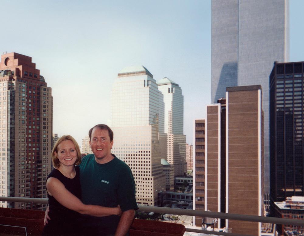 Christina Ray Stanton and her husband Brian two weeks before the 9/11 attacks. (Courtesy of Christina Ray Stanton)