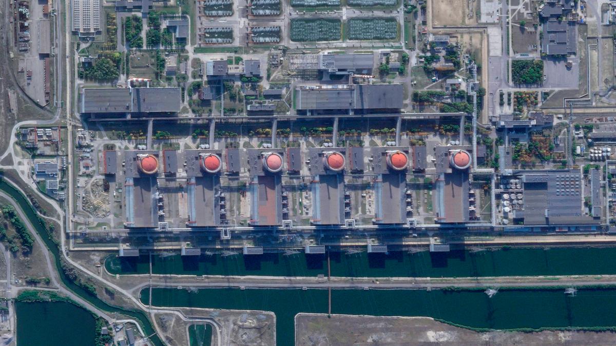 Ukraine’s Zaporizhzhia Nuclear Plant Shuts Down Operations