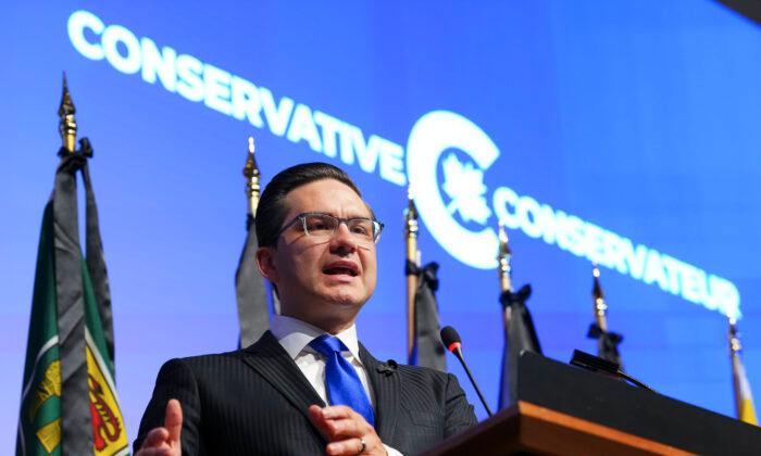 Poilievre Issues Tax Challenge to Trudeau in First National Caucus Address