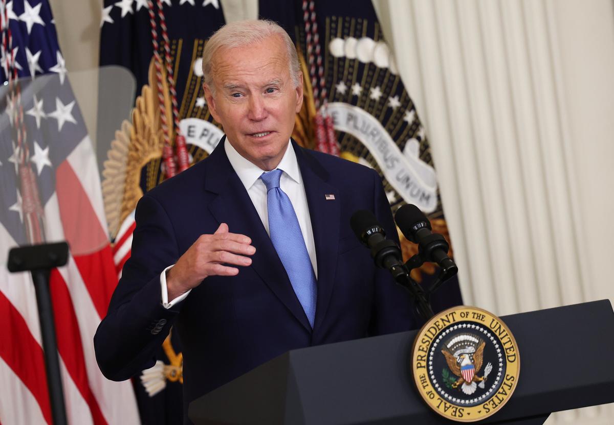Biden Says Inflation Rose 'Hardly at All' as Americans Grapple With Soaring Prices