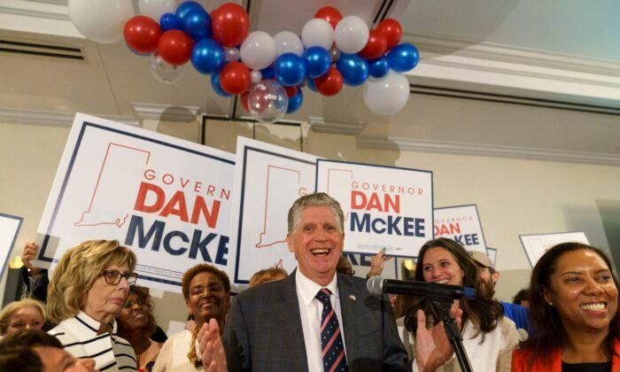 Rhode Island Gov. McKee Narrowly Wins Democratic Primary
