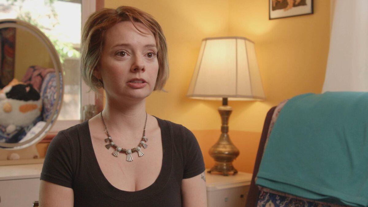Cat, a woman interviewed in the film "The Detransition Diaries." (Courtesy of CBC Network)