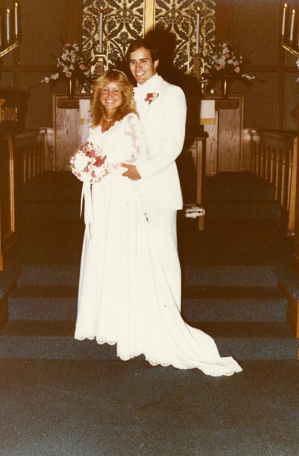 Dave and Ann tied the knot in 1980. The couple were drawn to one another for their shared love for God. (Courtesy of <a href="https://www.facebook.com/DaveAnnWilson/">Dave and Ann Wilson</a>)