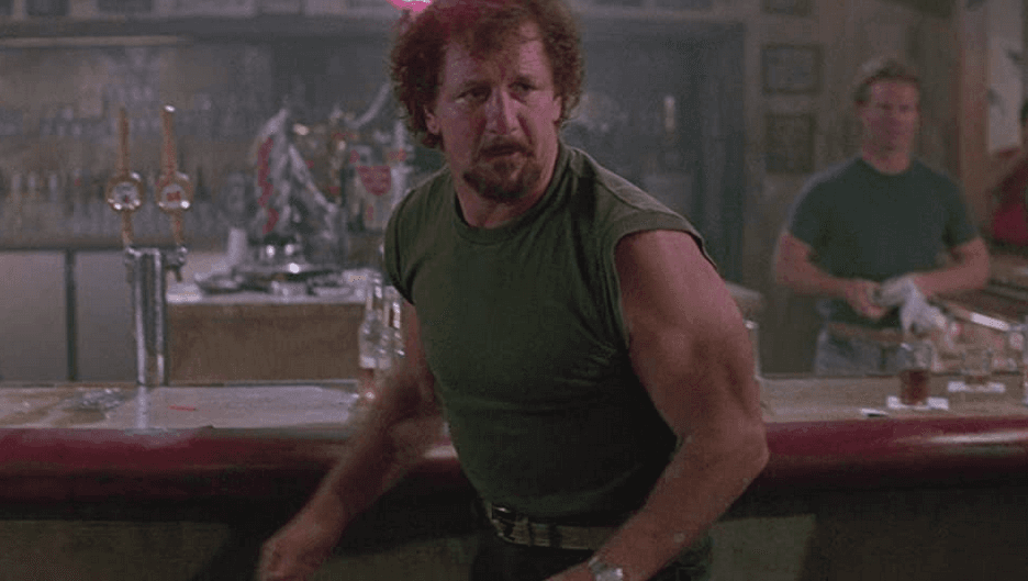  Former pro-wrestler Terry Funk as Morgan, a bad-tempered bouncer, in "Road House." (United Artists)
