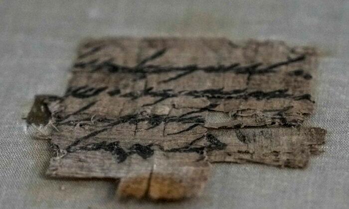 Israel Acquires Rare Ancient Papyrus With Hebrew Inscription
