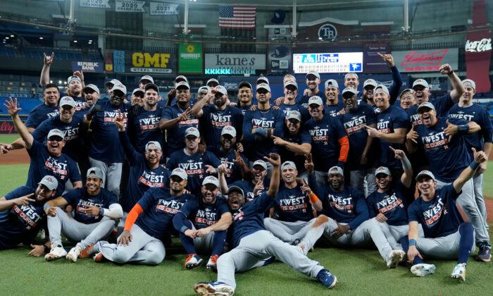 Astros Clinch AL West for 5th Time in 6 Years, Beat Rays 4–0