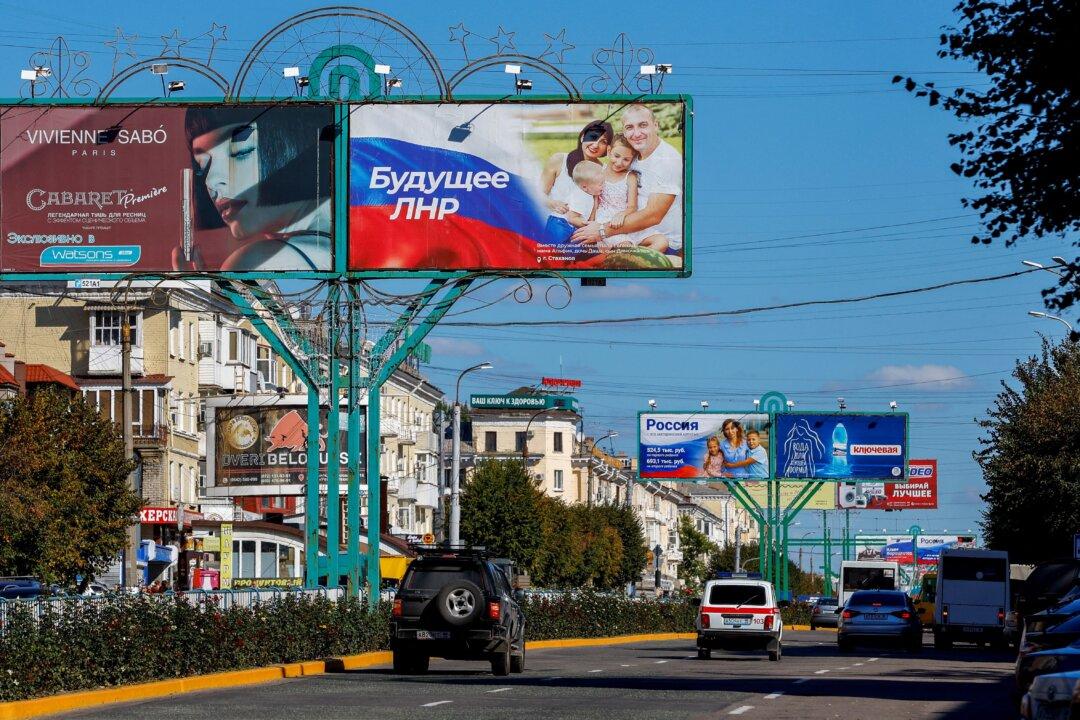 Russia Triggers Plan to Formally Annex Occupied Ukrainian Regions