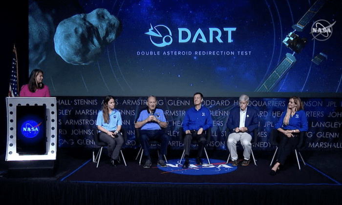 NASA Holds Press Briefing on Planetary Defense Test