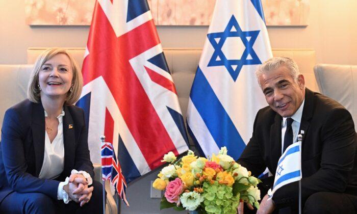 UK Weighs Relocating Embassy in Israel to Jerusalem, Truss Says