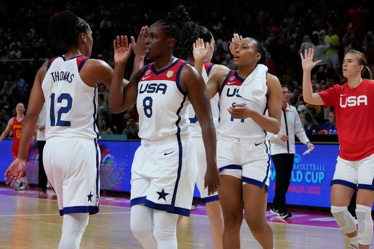 Wilson, Gray Lead US to 77–63 Win Over China in World Cup