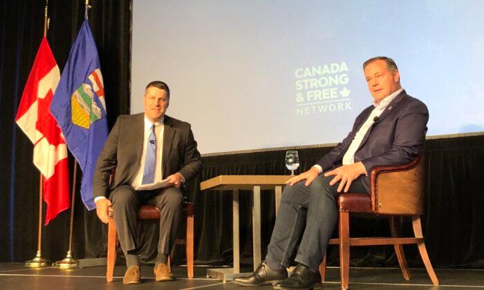 Kenney Defends His Government’s Record in Speech to Conservatives in Final Days as Premier