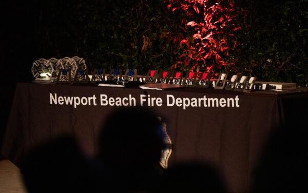 The 24th Annual Newport Beach Fire and Lifeguard Appreciation Dinner in Newport Beach, Calif., on Sept. 20, 2022. (John Fredricks/The Epoch Times)