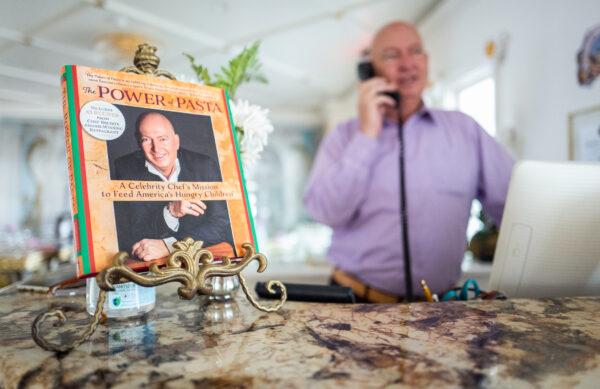 Chef Bruno Serato in his restaurant the Anaheim White House in Anaheim, Calif., on Sept. 16, 2022. (John Fredricks/The Epoch Times)