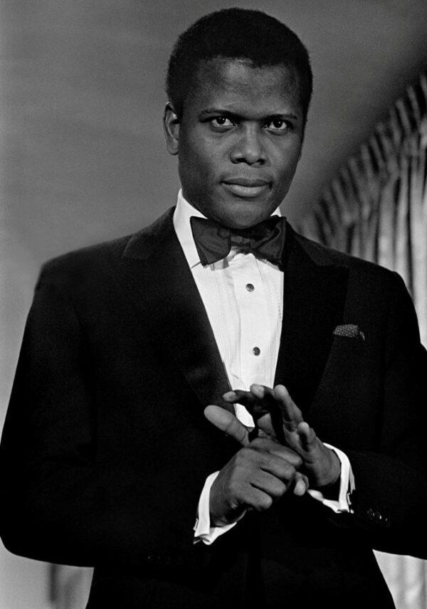 Sidney Poitier as featured in the documentary of his life, "Sidney." The actor is the recipient of countless performance, achievement, and humanitarian awards, a knighthood, and an ambassadorship. (Apple TV+)