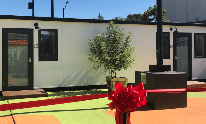 Tiny Home Village for Families Opens in Los Angeles County