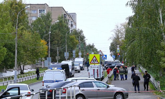 Swastika-Wearing Gunman Kills 15 in Russian School Shooting
