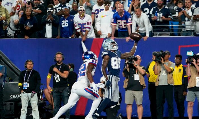 Lamb’s 1-Handed TD Catch Gives Dallas 23–16 Win Over Giants