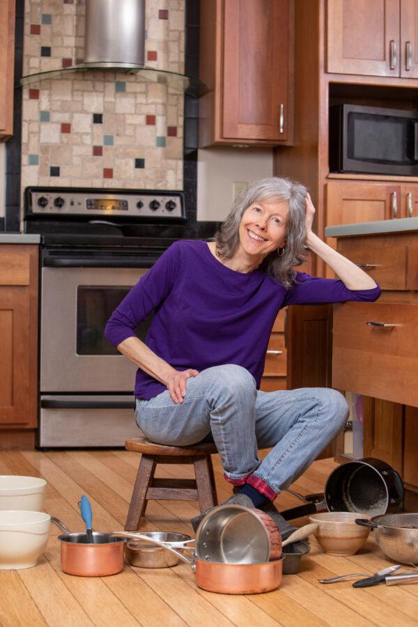 Author Kathleen Harward, the founder of Brandy Pie Book Co., thinks of her books as the "pots and pans stories of life." (Courtesy of Todd Newcomer/Brandy Pie Book Company)