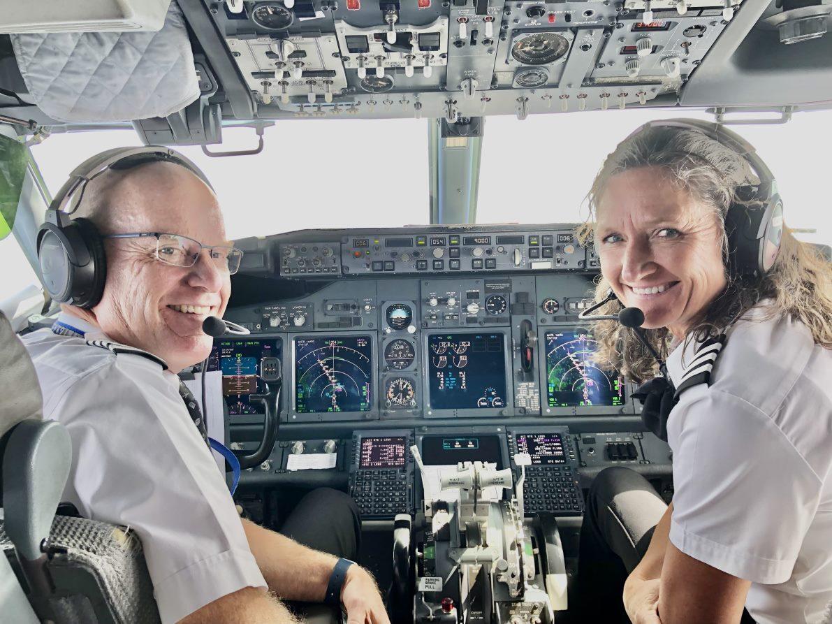 Tamaron and her husband, Larry. (Courtesy of Tamaron Nicklas via Southwest Airlines)