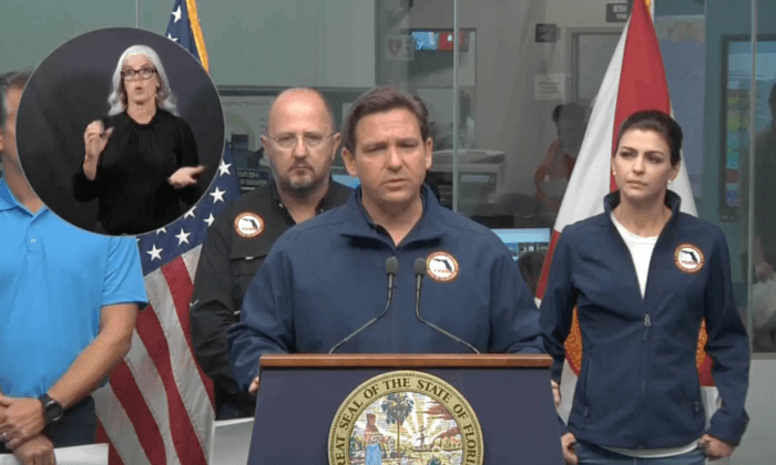 Florida Governor DeSantis Gives Update on Storm Ian Rescue Efforts