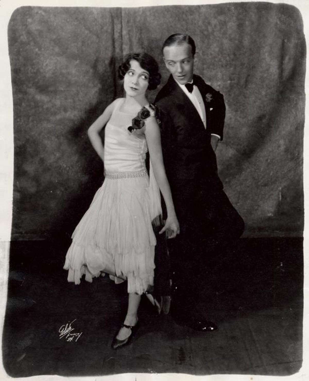 Fred and Adele Astaire in the Broadway musical "Lady Be Good," 1924. (Public Domain)