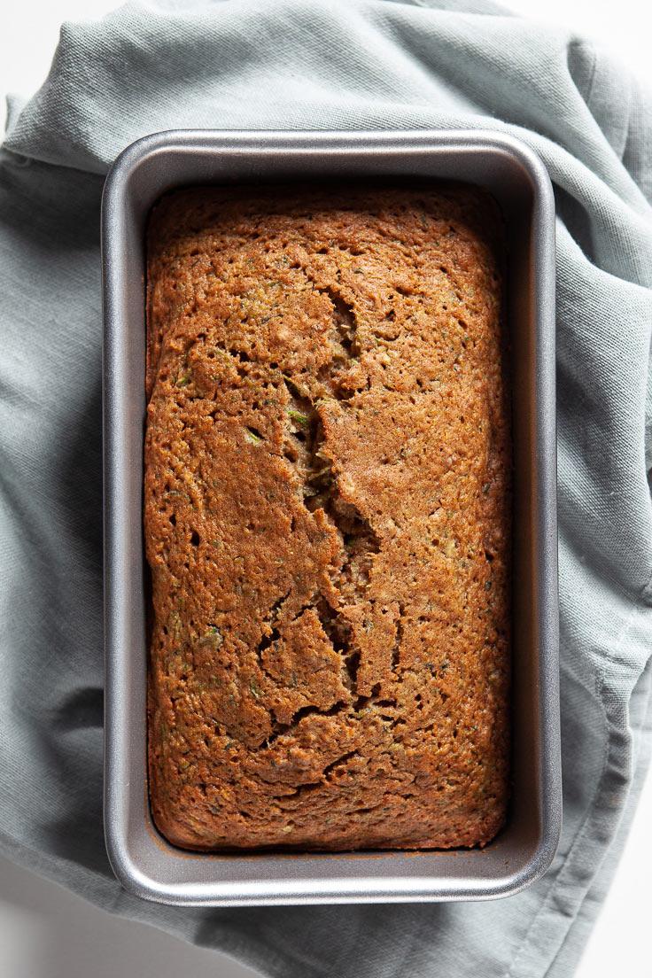 Zucchini bread is amazing for breakfast or for a satisfying snack. (Courtesy of Amy Dong)