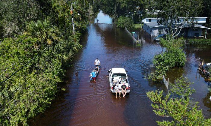 Florida’s Top Fire Marshal Warns ‘Tons’ of Waterlogged Electric Vehicles Catching Fire After Hurricane Ian