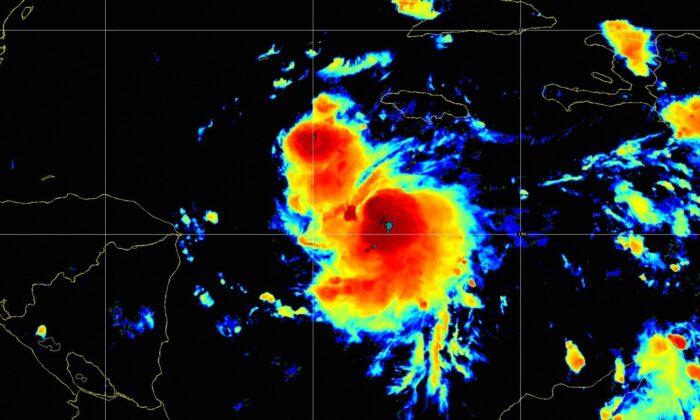 Caribbean Storm Lisa Headed for Belize to Become Hurricane