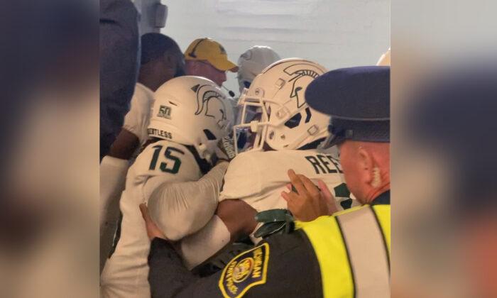 Michigan State Suspends 4 Players for Tunnel Melee at Michigan