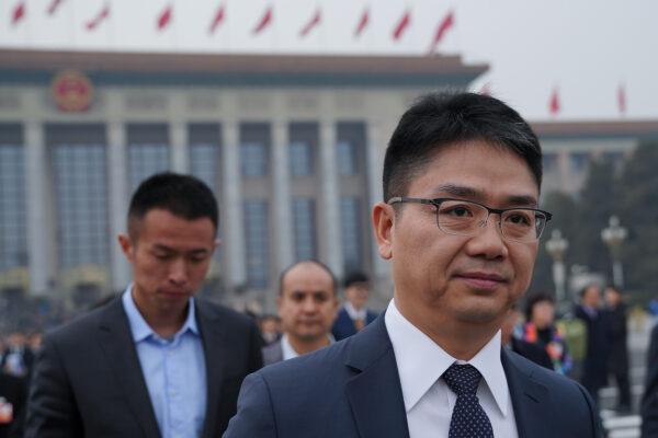 CEO of JD.com, Richard Liu Qiangdong, arrives at the Great Hall of the People to attend the opening ceremony of the Chinese People's Political Consultative Conference (CPPCC) in Beijing, China, on March 3, 2018. (Photo by Lintao Zhang/Getty Images)